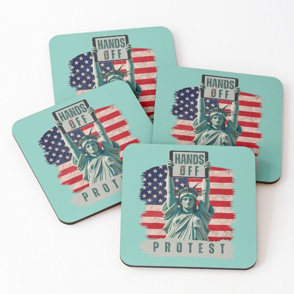 Item preview, Hands Off Protest designed and sold by Pishpunta.