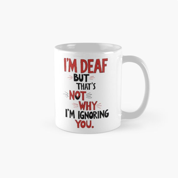 Item preview, Deaf Pride - Deafness awareness - hearing impaired humor designed and sold by MiowandMolly.