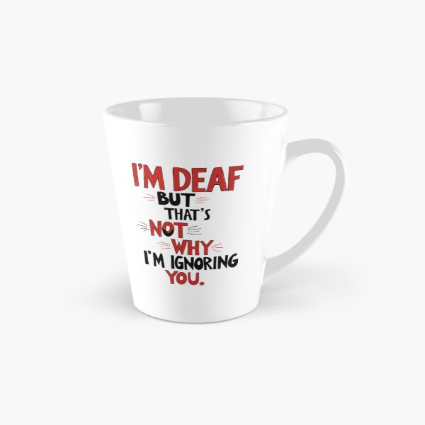 Item preview, Deaf Pride - Deafness awareness - hearing impaired humor designed and sold by MiowandMolly.