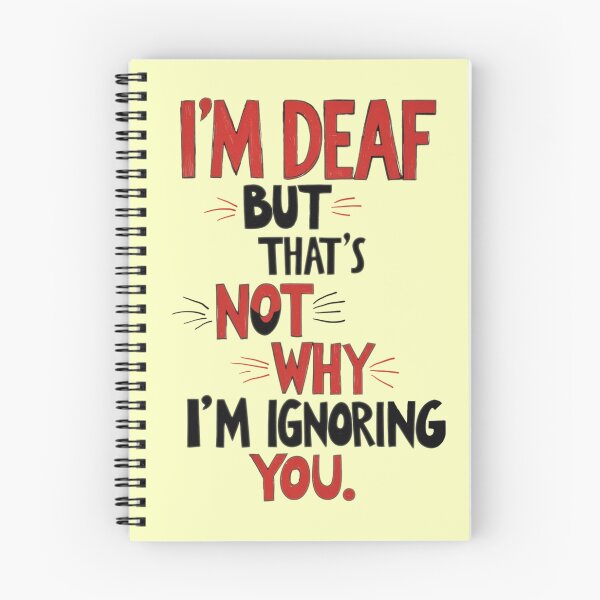 Item preview, Deaf Pride - Deafness awareness - hearing impaired humor designed and sold by MiowandMolly.