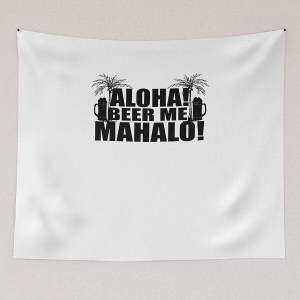 Item preview, Aloha Beer Mahalo designed and sold by TeeTimeGuys.