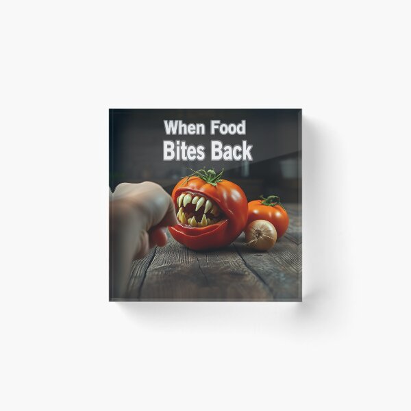 Item preview, When Food Bites Back designed and sold by Surreallytee.