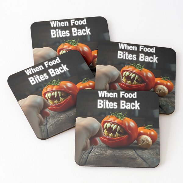 Item preview, When Food Bites Back designed and sold by Surreallytee.