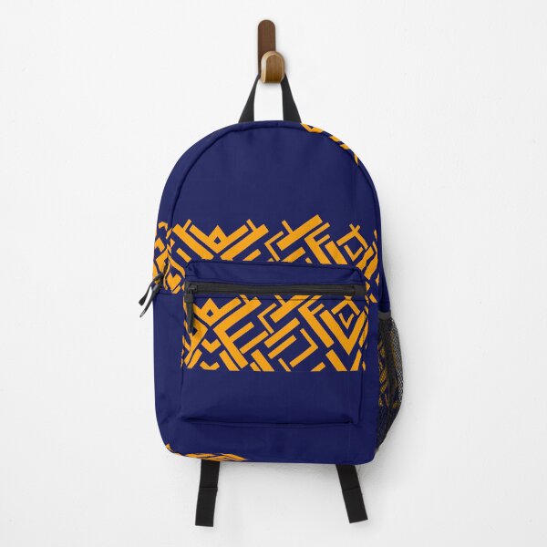 Item preview, Minimalist blue and yellow abstract geometric print designed and sold by Martapp.