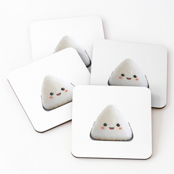 Item preview, Cute Rice Ball - Kawaii Food Art designed and sold by IssaraStudio.