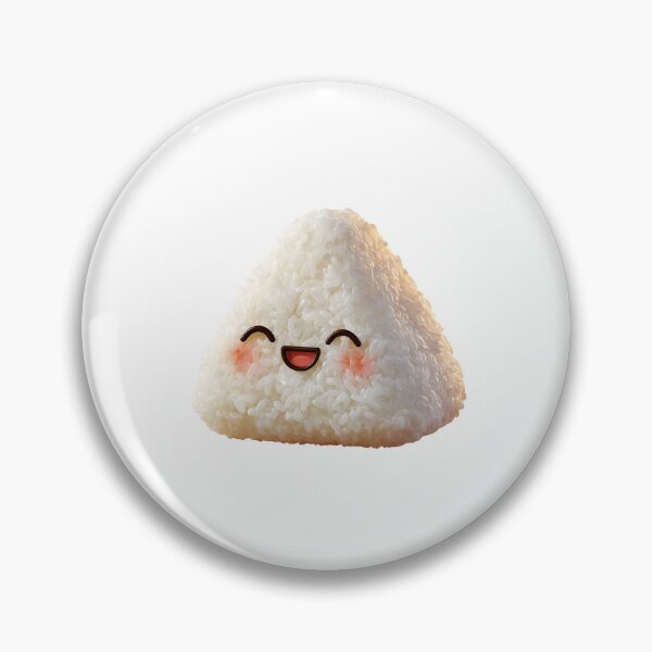 Item preview, Smiling Onigiri - Transparent designed and sold by IssaraStudio.