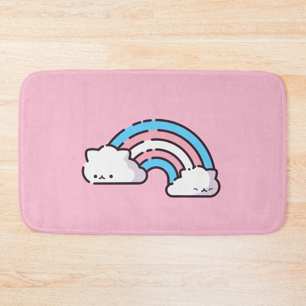 Item preview, Rainbow Kitty Cat Cloud: Trans Pride 2025 designed and sold by Kennergize.