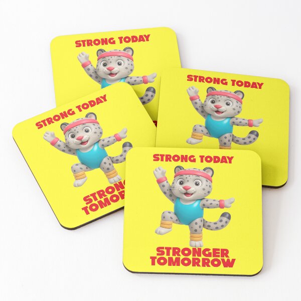 Item preview, great gymnastics exercises, funny leopard designed and sold by Mauswohn.