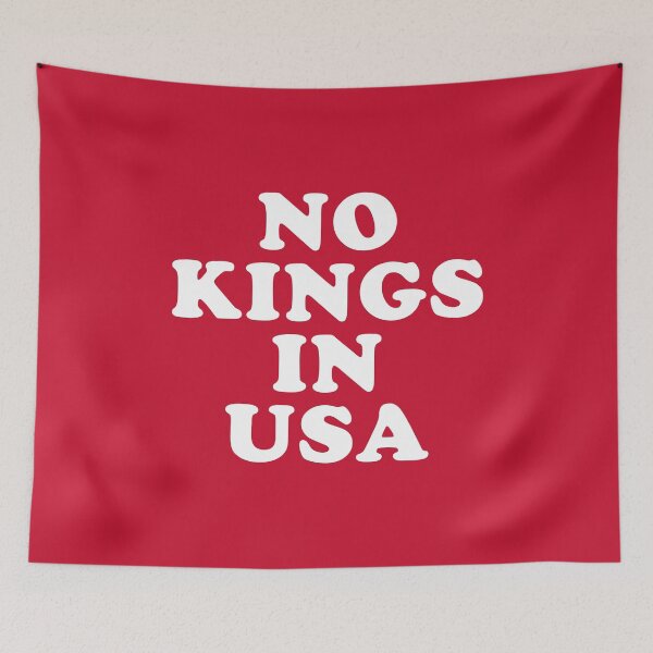 Item preview, NO KINGS In USA | NO KINGS In AMERICA #1 designed and sold by SalahBlt.