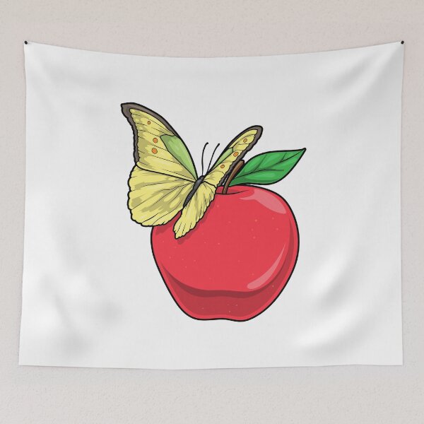 Item preview, Butterfly Apple Fruit designed and sold by Snabdesign84.