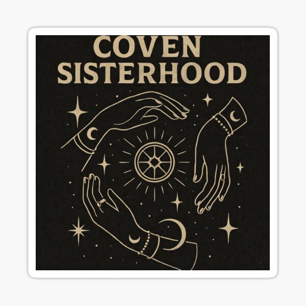 Item preview, Coven Sisterhood – Sacred Circle Feminine Power Design designed and sold by WitchAura.