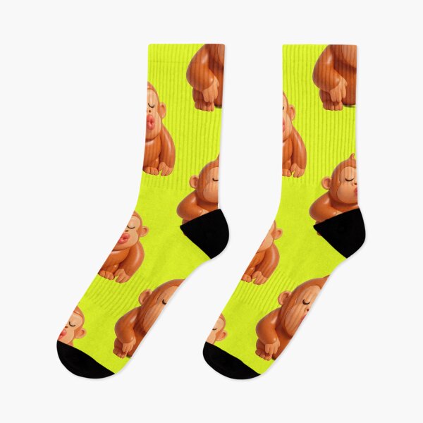 Item preview, funny orangutan kissing designed and sold by Mauswohn.