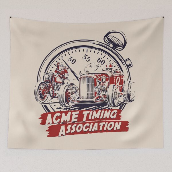 Item preview, Acme Timing Association Design designed and sold by EzequielBC.