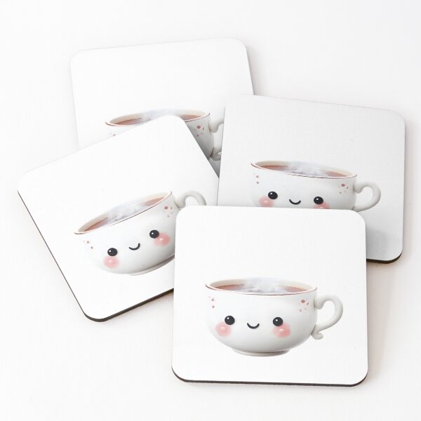Item preview, Happy Tea Cup - Transparent designed and sold by IssaraStudio.