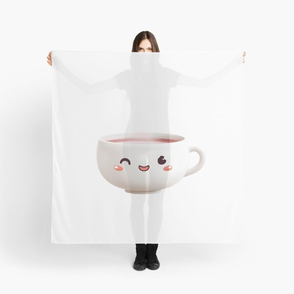 Item preview, Kawaii Hot Drink - White BG designed and sold by IssaraStudio.