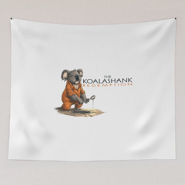 Item preview, Movie parody - The Koalashank Redemption designed and sold by hamishby.