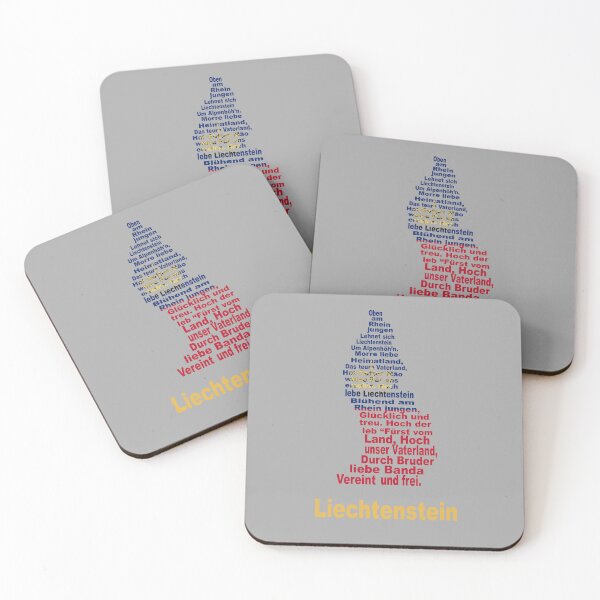 Item preview, Liechtenstein Artistic Design Featuring Anthem Map and Flag designed and sold by JR78.