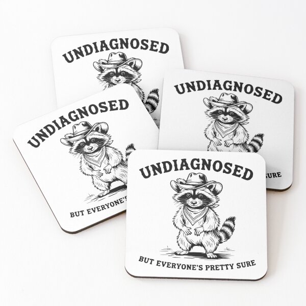 Item preview, Undiagnosed But Everyone's Pretty Sure designed and sold by FloraliteCo.