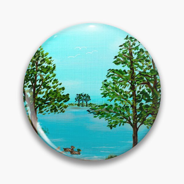 Item preview, Wild ducks in the pond designed and sold by SilvioJust.