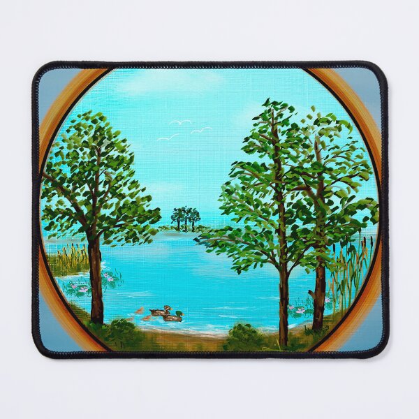 Item preview, Wild ducks in the pond designed and sold by SilvioJust.