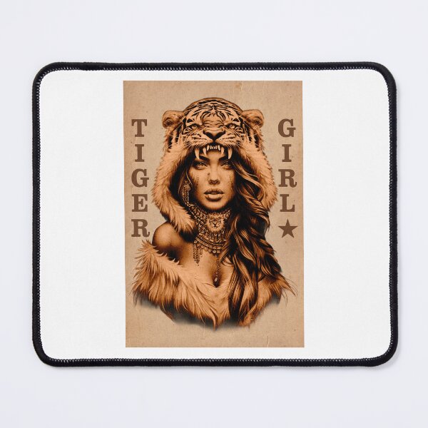 Item preview, TIGER GIRL designed and sold by TIGERRIFIC.
