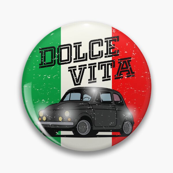 Item preview, Black Italian Fiat 500 small old car designed and sold by studio838.