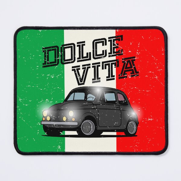 Item preview, Black Italian Fiat 500 small old car designed and sold by studio838.