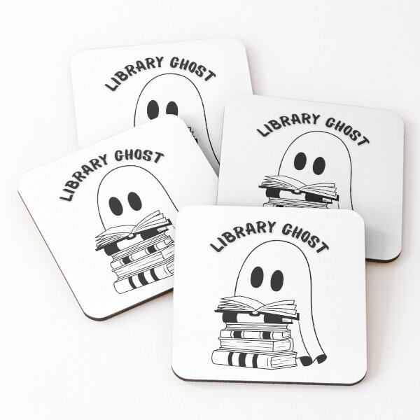 Item preview, Library Ghost – Cute & Quirky Haunted Book Lover Tee for Bibliophiles designed and sold by Zezeshop1.