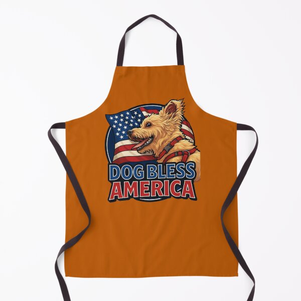 Item preview, Dog Bless America designed and sold by DopamineBee.