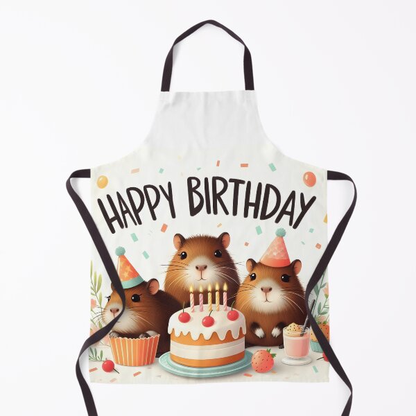 Item preview, Capy Birthday – Funny Capybara tro Birthday  designed and sold by EmeraldeaArt.