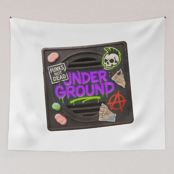 Item preview, Underground Punk Style – Rebellion Art Grunge designed and sold by AtuqStudio.