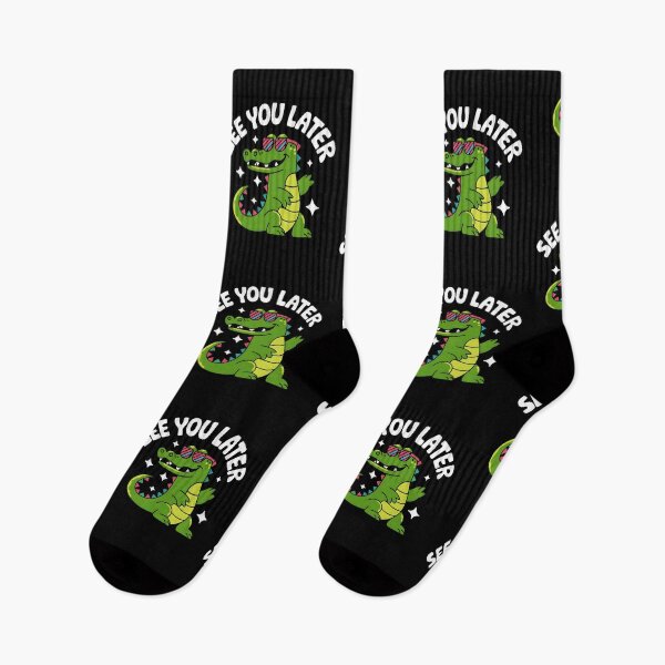 Item preview, Funny Crocodile Summer Vibes – Cute See You Later  designed and sold by ViktoonShirts.