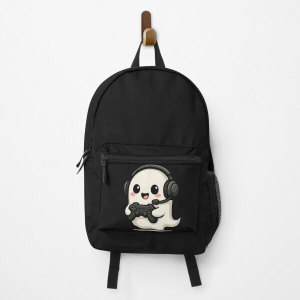 Item preview, Cute Ghost Gamer with Controller and Headset – Funny Spooky Gaming Design designed and sold by ColorSplash123.