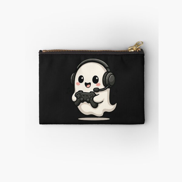Item preview, Cute Ghost Gamer with Controller and Headset – Funny Spooky Gaming Design designed and sold by ColorSplash123.
