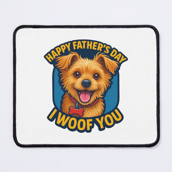 Item preview, Happy Father's Day. I Woof You designed and sold by DopamineBee.