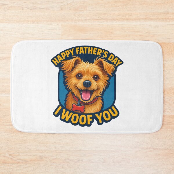 Item preview, Happy Father's Day. I Woof You designed and sold by DopamineBee.