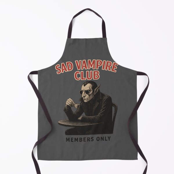 Item preview, Sad Vampire Club – Gothic Humour for the Eternally Tired Undead designed and sold by Shoot-The-Moon.