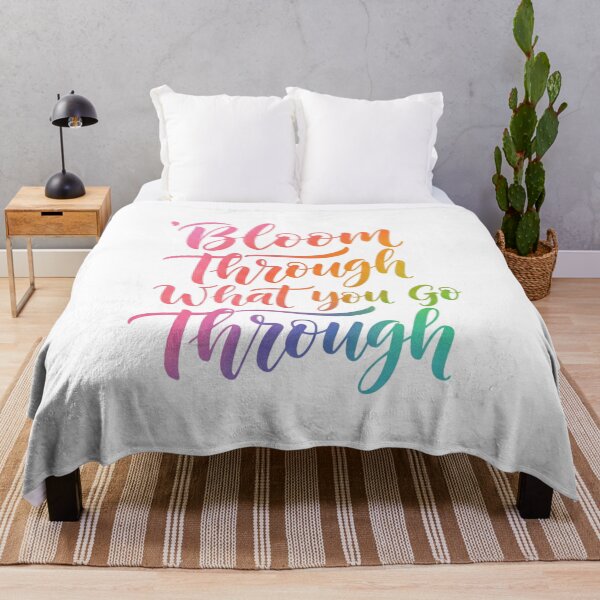 Item preview, Your Journey to Bloom: Embrace Growth & Overcome designed and sold by RehanInkDesigns.
