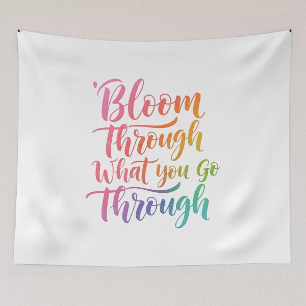 Item preview, Your Journey to Bloom: Embrace Growth & Overcome designed and sold by RehanInkDesigns.