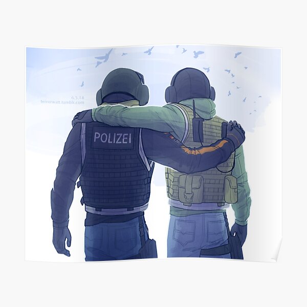 Bandit R6s Posters Redbubble Bandit R6s Posters Redbubble