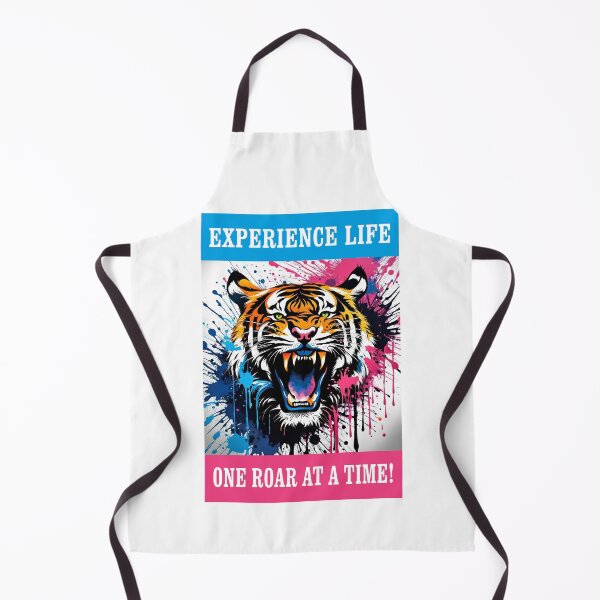 Item preview, EXPERIENCE LIFE (one roar at a time) designed and sold by TIGERRIFIC.