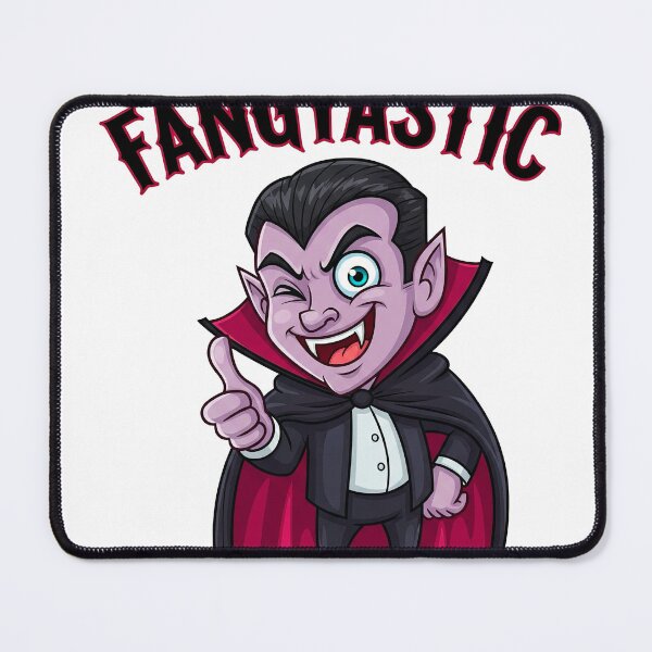 Item preview, "Fangtastic" Cartoon Vampire Halloween Design | Funny Dracula designed and sold by j-2k.