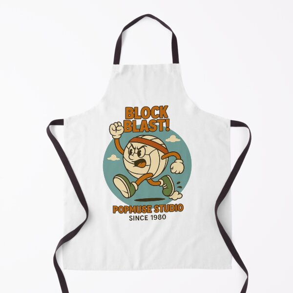 Item preview, BLOCK BLAST! – Retro Volleyball Cartoon Character designed and sold by giant_ani.