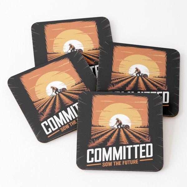 Item preview, Committed Farmer Sunset Harvest designed and sold by ShadowAndSlate.