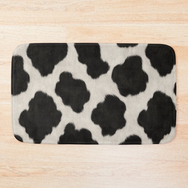 Item preview, Classic Cow Print – Black & White Fur Texture designed and sold by Zenvo.