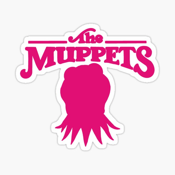 Vista previa del artículo con la obra «El logotipo de los Muppets», diseñado y vendido por Animals-by-JB.