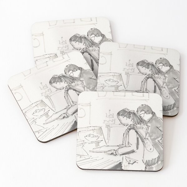Item preview, Cafeteria choosing food drawing designed and sold by MikeJory.