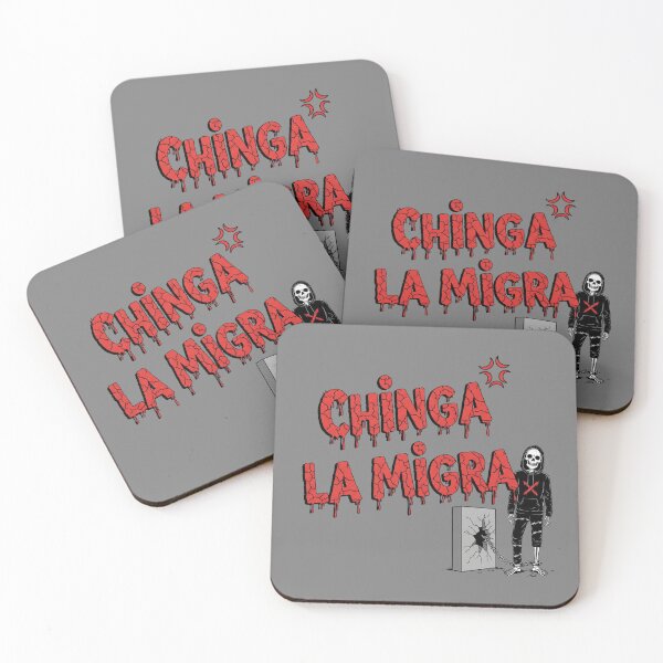 Item preview, Chinga La Migra – Bold Resistance Statement | by EgyApe  designed and sold by egyape ⭐⭐⭐⭐⭐.