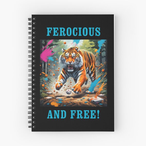Item preview, FEROCIOUS AND FREE! designed and sold by TIGERRIFIC.