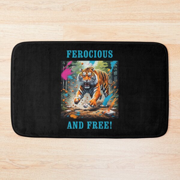 Item preview, FEROCIOUS AND FREE! designed and sold by TIGERRIFIC.